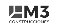 m3 construcciones logo 1